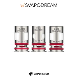 VAPORESSO - Resistenze GTX Dual Mesh 5pz