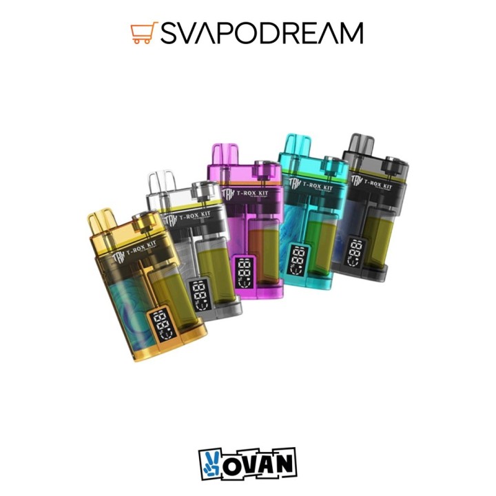 Vovan T-Rox Kit 1000mAh - Pod Mod MTL/RDL | Svapodream