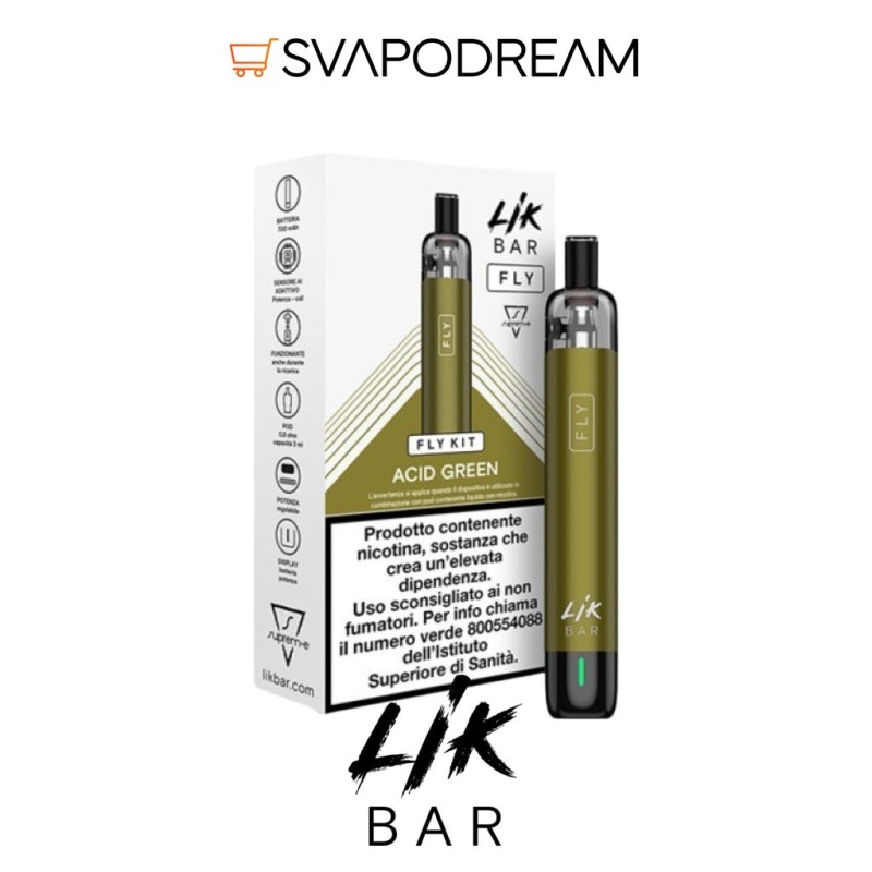 Lik Bar Fly Pod Mod Ricaricabile 700mAh | Svapodream
