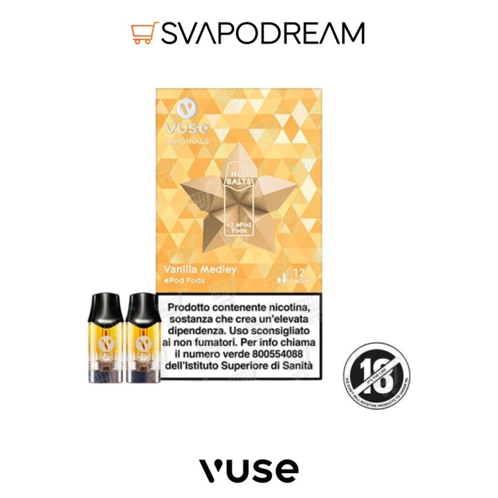 VUSE ePod2 Cartuccia Pod Precaricata VANILLA MEDLEY