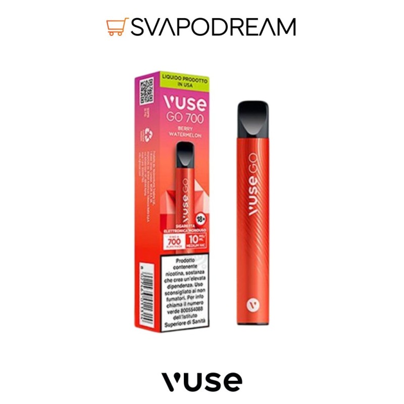 VUSE GO 700 Pod Mod Usa e Getta BERRY WATERMELON 700 PUFF