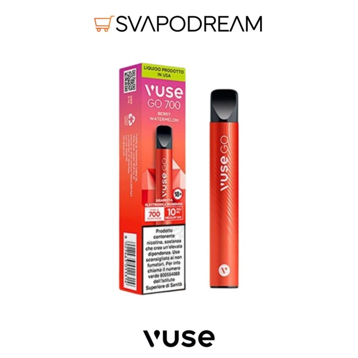 VUSE GO 700 Pod Mod Usa e Getta BERRY WATERMELON 700 PUFF