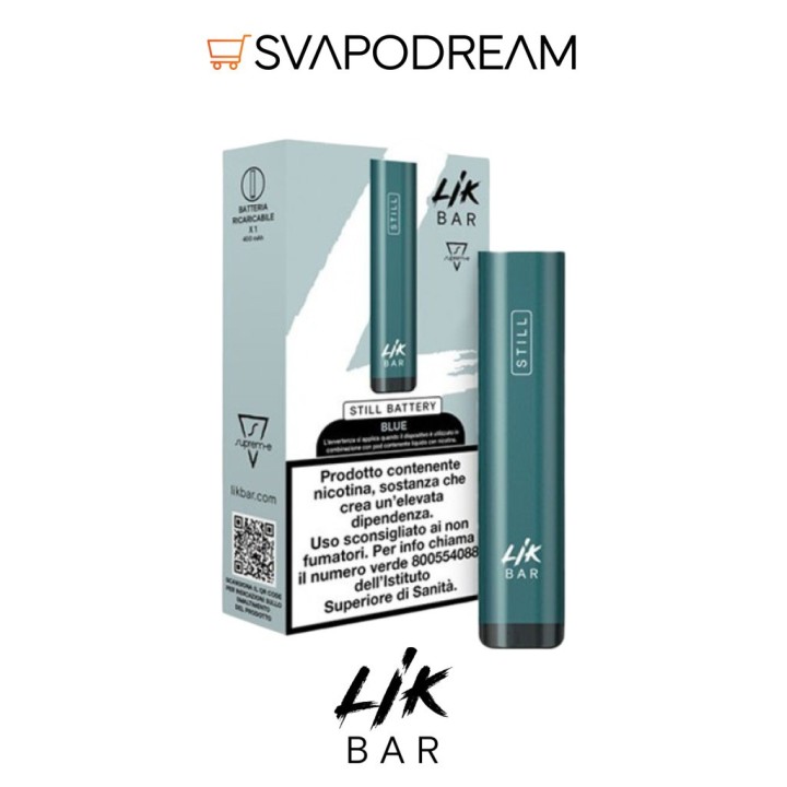 Lik Bar Still Batteria 400mAh Suprem-e | Svapodream