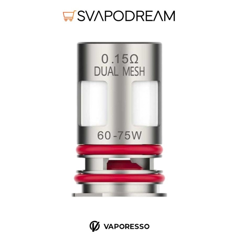 Resistenze GTX Dual Mesh Vaporesso Luxe XR Max | Svapodream