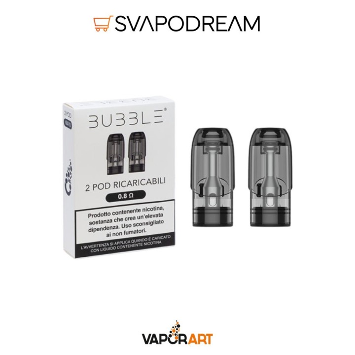 BUBBLE VAPORART Cartuccia Pod 2pz
