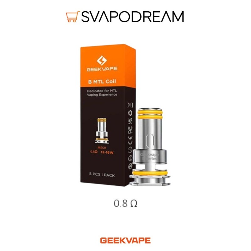 GEEKVAPE - Resistenze B MTL Coil 5pz