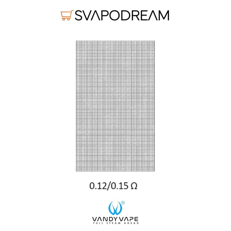 VANDY VAPE - Coil pronte Mesh V2 10pz