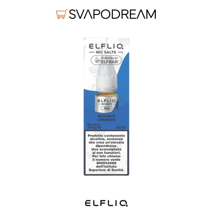 ELFLIQ by Elfbar - Liquido Nic Salts 10ml BLUE RAZZ LEMONADE