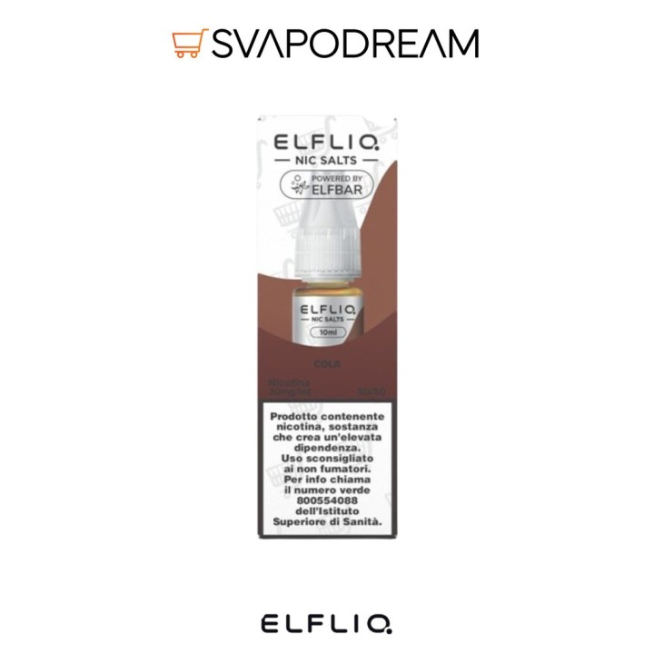 ELFLIQ by Elfbar - Liquido Nic Salts 10ml COLA