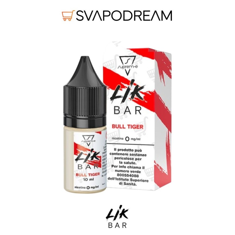 LIK BAR by Suprem-e - Liquido Nic Salts 10ml BULL TIGER