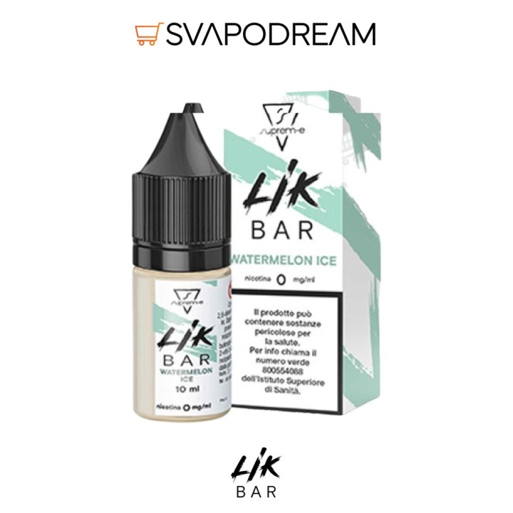 LIK BAR by Suprem-e - Liquido Nic Salts 10ml WATERMELON ICE