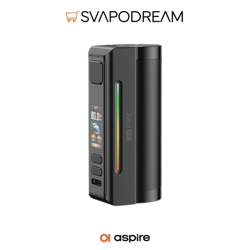Aspire Zelos M80 Box Mod 2600mAh | Svapodream