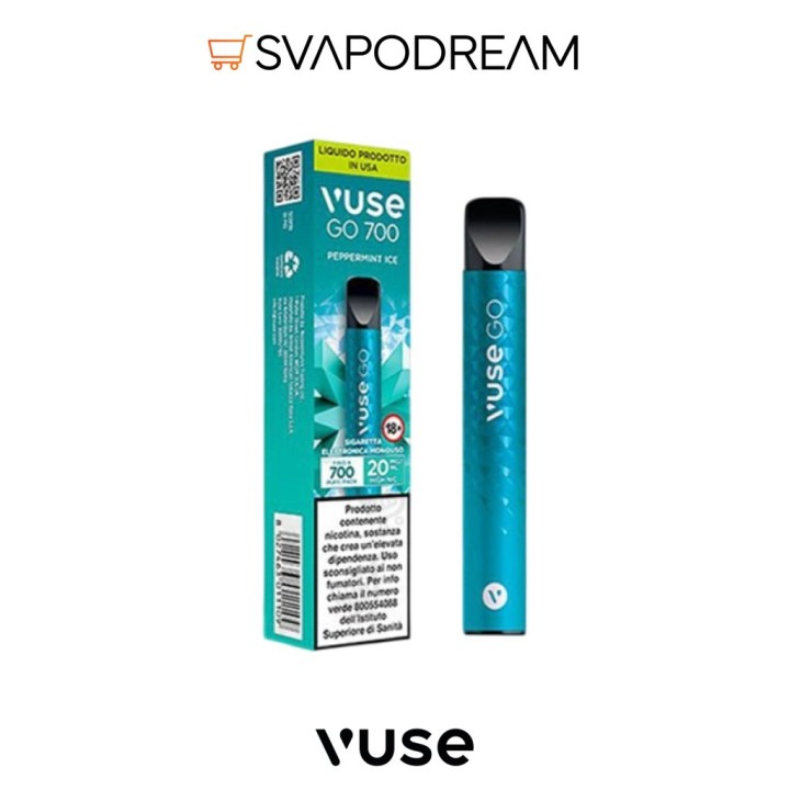 Vuse GO 700 Peppermint Ice 700 Puff | Svapodream