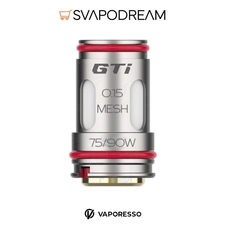 Resistenze GTi Vaporesso 0,2/0,4 ohm 5pz | Svapodream