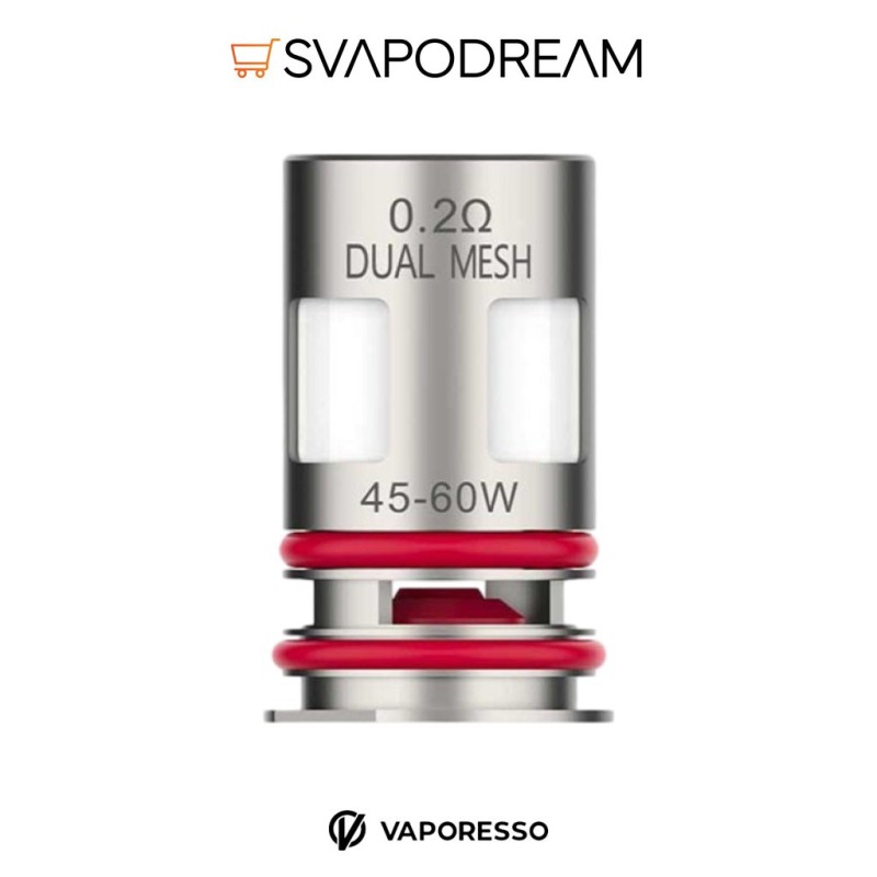 Resistenze GTX Dual Mesh Vaporesso Luxe XR Max | Svapodream