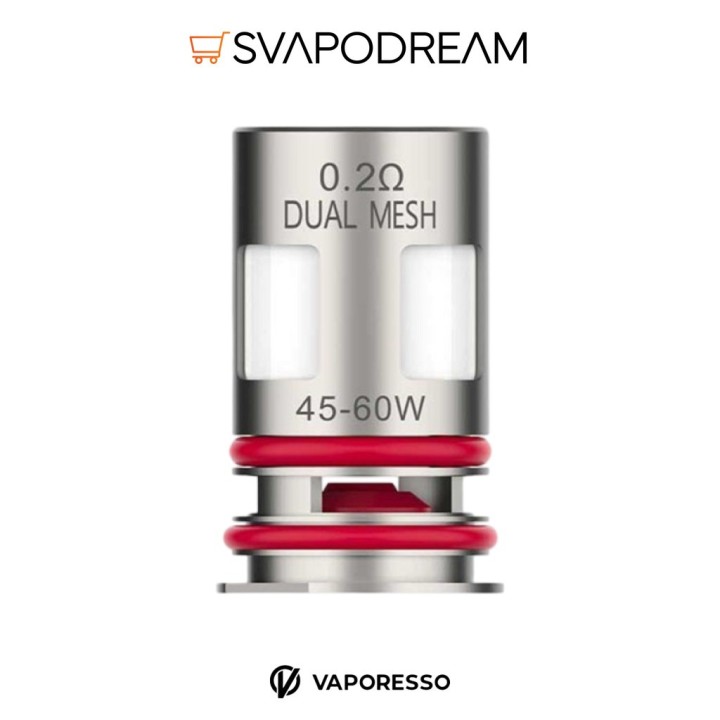 Resistenze GTX Dual Mesh Vaporesso Luxe XR Max | Svapodream
