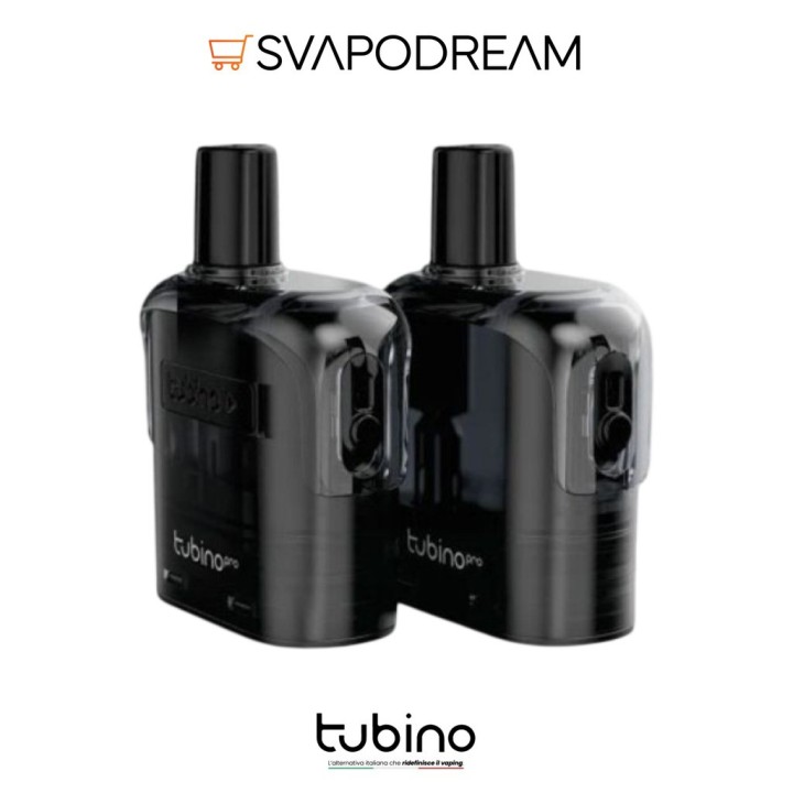 Tubino Pro Cartuccia Pod 5ml — Ricambio 2pz | Svapodream