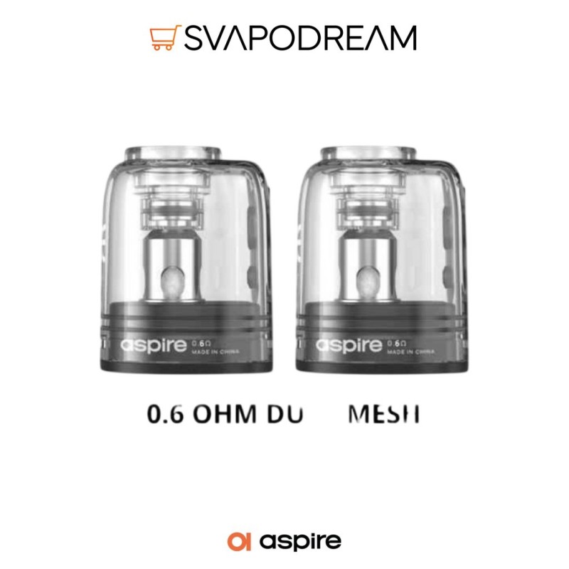 ASPIRE - Cartuccia Pod FLUFFI 2pz