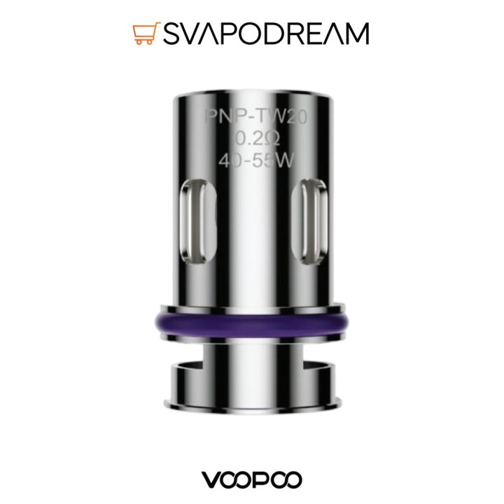 Resistenze Voopoo PnP TW 0.15-0.3Ω 5pz | Svapodream