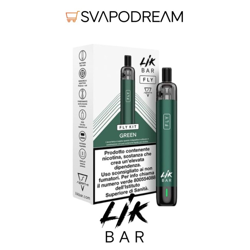 Lik Bar Fly Pod Mod Ricaricabile 700mAh | Svapodream