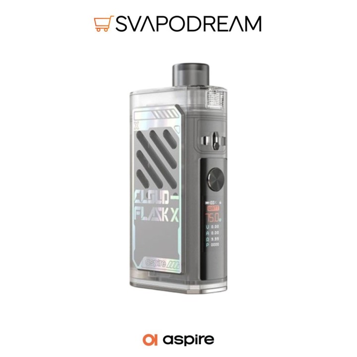 Aspire Cloudflask X Pod Mod 75W | Svapodream