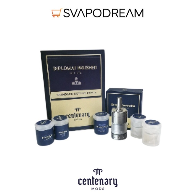 CENTENARY MODS - Atomizzatore DIPLOMAT v1.5 MTL RTA 23mm