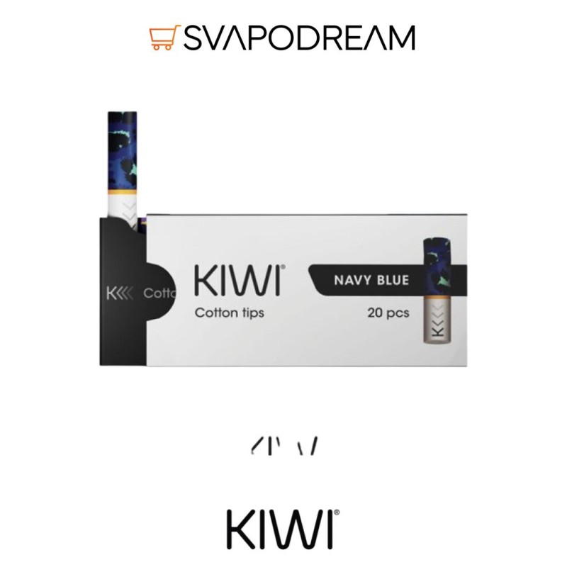 Filtri KIWI Colorati 20pz in Cotone | Svapodream