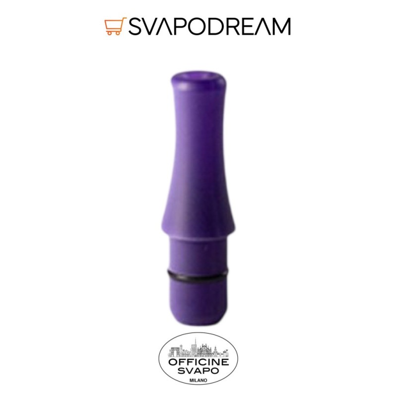 OFFICINE SVAPO - Drip Tip ZEUS COSMO METAL per KIWI