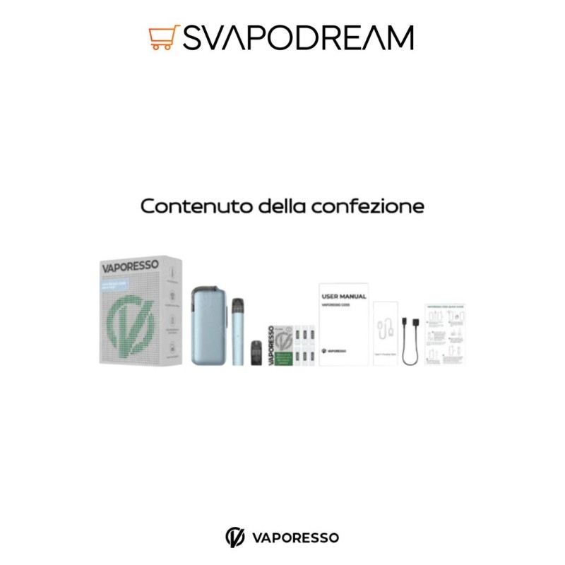 VAPORESSO - Sigaretta Elettronica Kit COSS 1750mAh