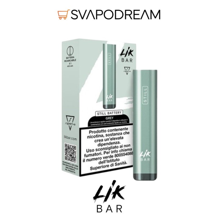 Lik Bar Still Batteria 400mAh Suprem-e | Svapodream