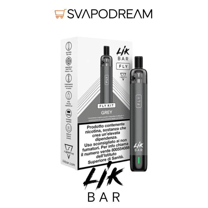 Lik Bar Fly Pod Mod Ricaricabile 700mAh | Svapodream
