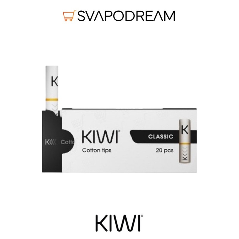 Filtri KIWI Colorati 20pz in Cotone | Svapodream