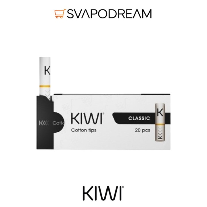 Filtri KIWI Colorati 20pz in Cotone | Svapodream