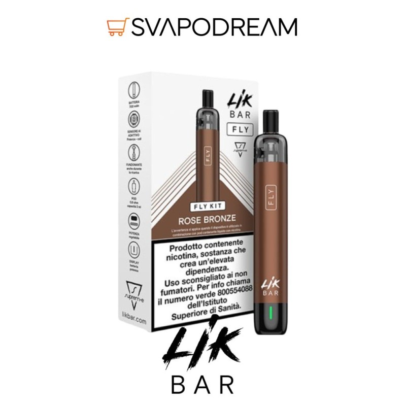 Lik Bar Fly Pod Mod Ricaricabile 700mAh | Svapodream