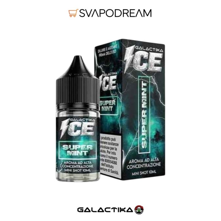 GALACTIKA ICE - Aroma Mini Shot 10ml SUPER MINT ICE
