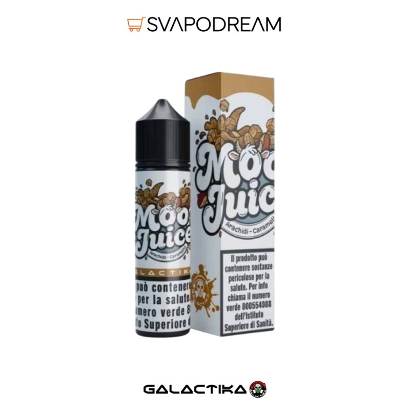 GALACTIKA - Aroma Shot 20ml Moo Juice ARACHIDI E CARAMELLO