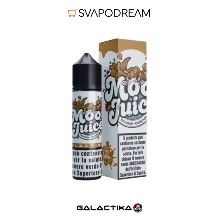 GALACTIKA - Aroma Shot 20ml Moo Juice ARACHIDI E CARAMELLO