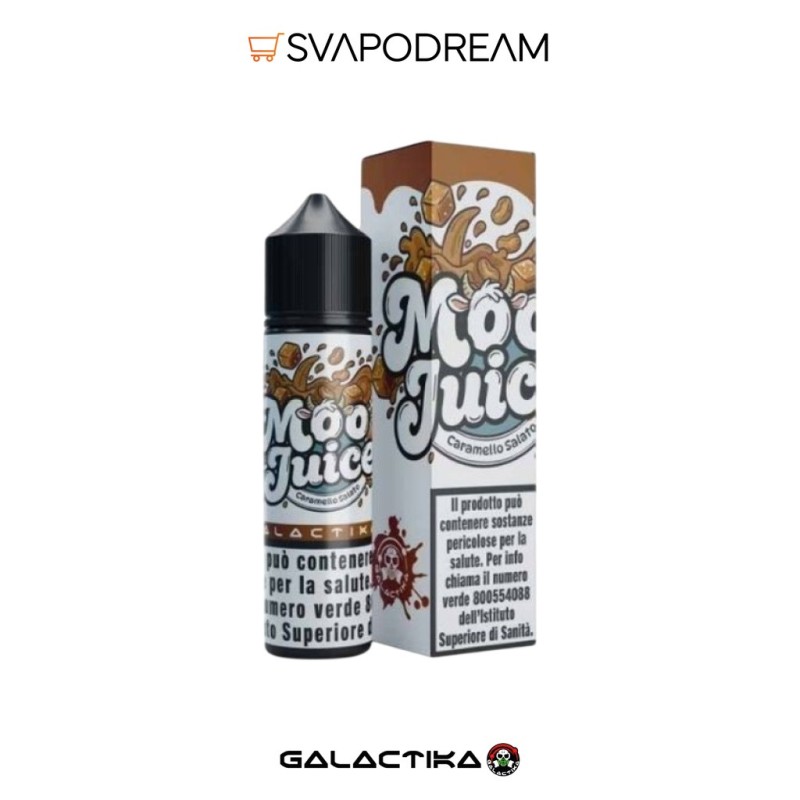 GALACTIKA - Aroma Shot 20ml Moo Juice CARAMELLO SALATO