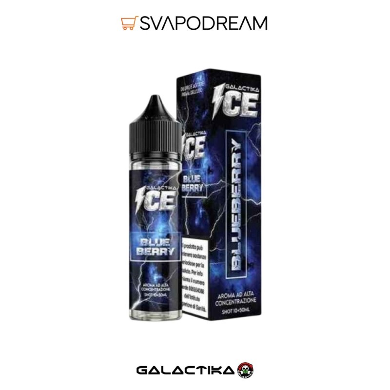 GALACTIKA ICE - Aroma Shot 10/60ml BLUEBERRY ICE