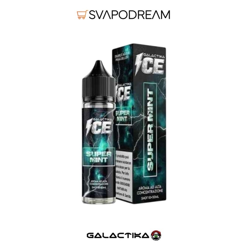 GALACTIKA ICE - Aroma Shot 10/60ml SUPER MINT ICE