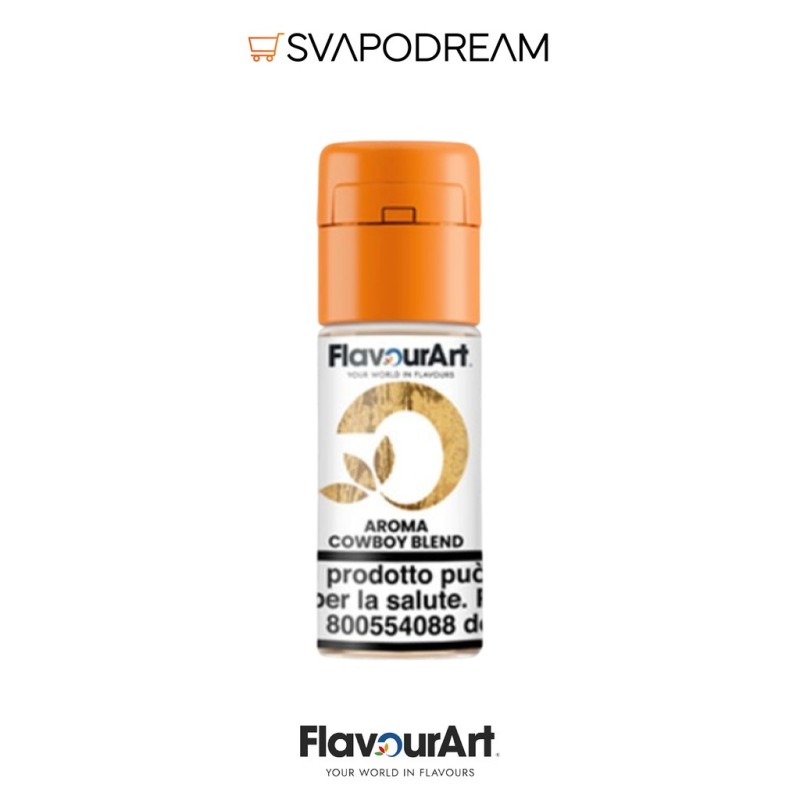 FLAVOURART - Aroma concentrato 10ml TABACCO COWBOY BLEND