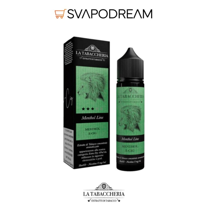 LA TABACCHERIA - Aroma Shot 20ml MENTHOL AMERICAN BLEND EXTRA DRY