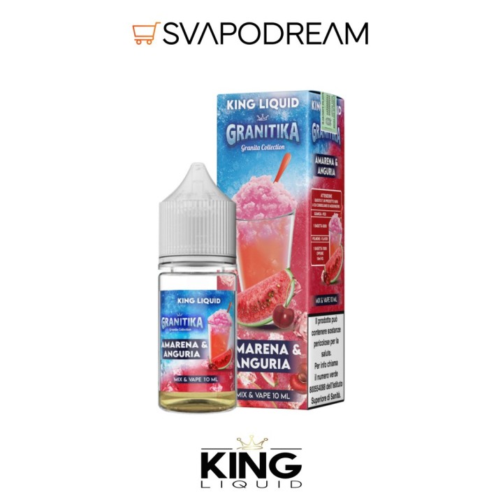 KING LIQUID - Liquido Mix&Vape 10ml GRANITIKA AMARENA & ANGURIA