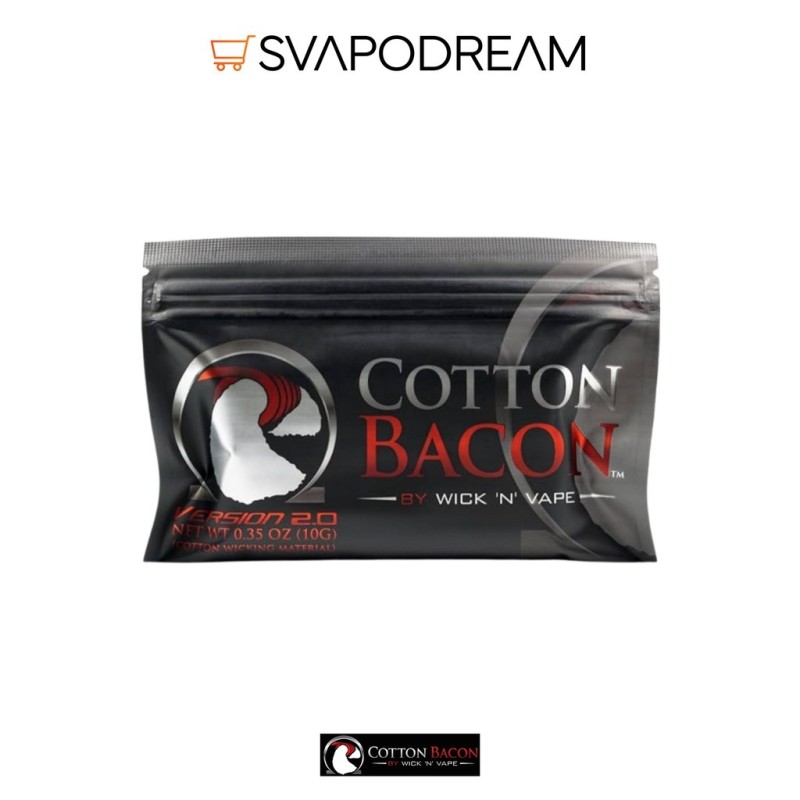 WICK N' VAPE - Cotone Cotton Bacon 10g 1pz