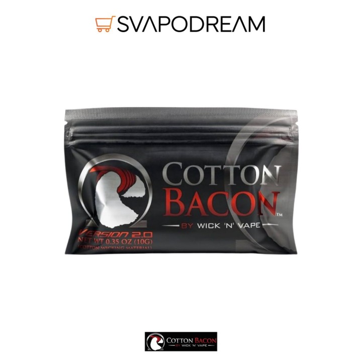 WICK N' VAPE - Cotone Cotton Bacon 10g 1pz