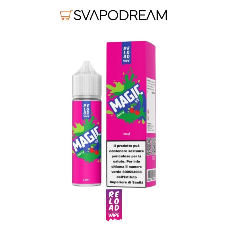 RELOAD VAPE - Aroma Shot 20ml Magic Ice CHERRY