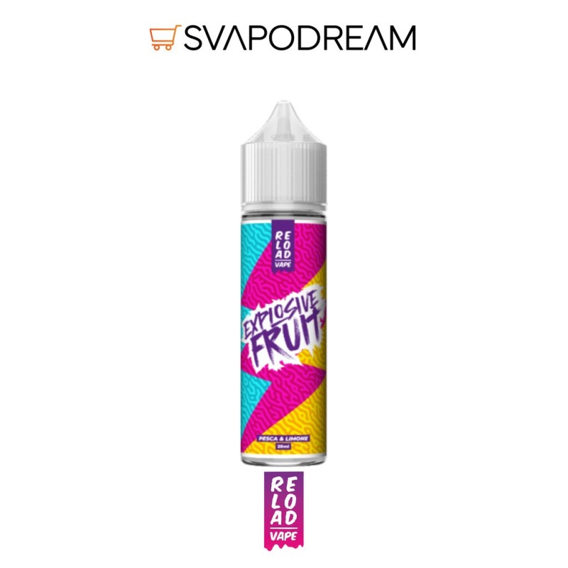 RELOAD VAPE - Aroma Shot 20ml Explosive Fruit PESCA & LIMONE