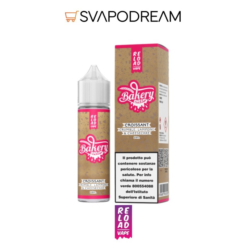 RELOAD VAPE - Aroma Shot 20ml Bakery Drip CROISSANT