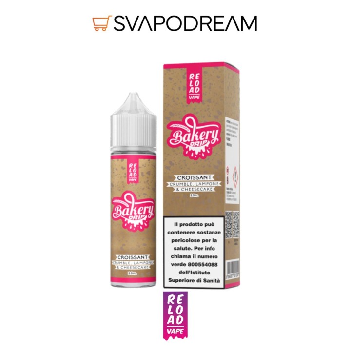 RELOAD VAPE - Aroma Shot 20ml Bakery Drip CROISSANT