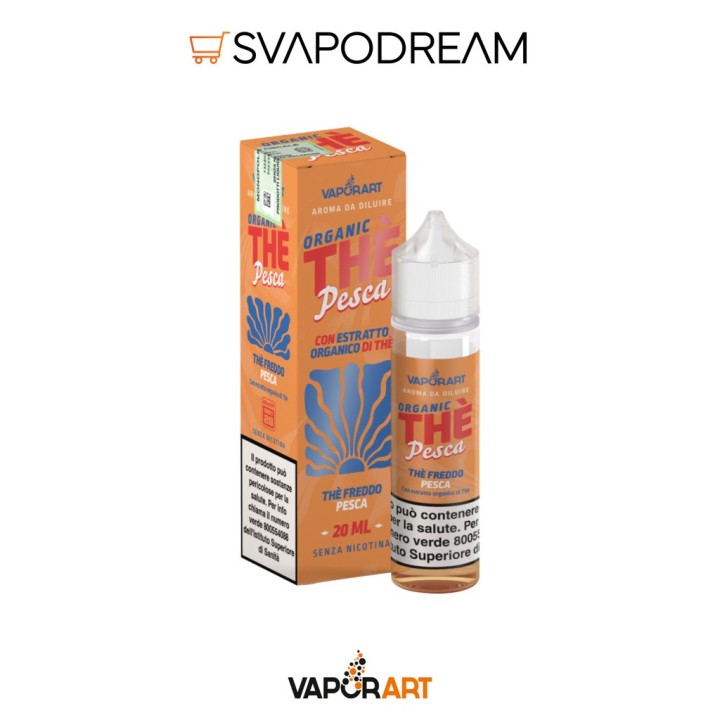 Thè Pesca VaporArt Aroma Shot 20ml | Svapodream
